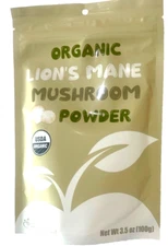 Cherie Sweet Heart Organic Lion's Mane Mushroom Powder 3.5oz/100g New