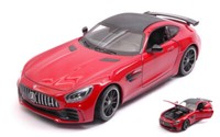 Welly 1/24 Mercedes Amg Gtr Rot Modellbau 27 Statisches Modell Diecast