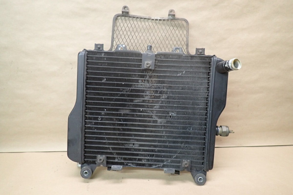 1989 KAWASAKI ZX1000-B COOLANT RADIATOR W/ SCREEN GUARD | eBay