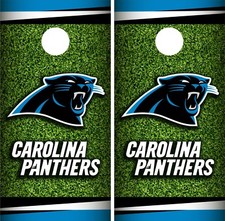 Carolina Panthers FIeld Cornhole Wrap NFL Skin Game Board Set Vinyl Decal CO40