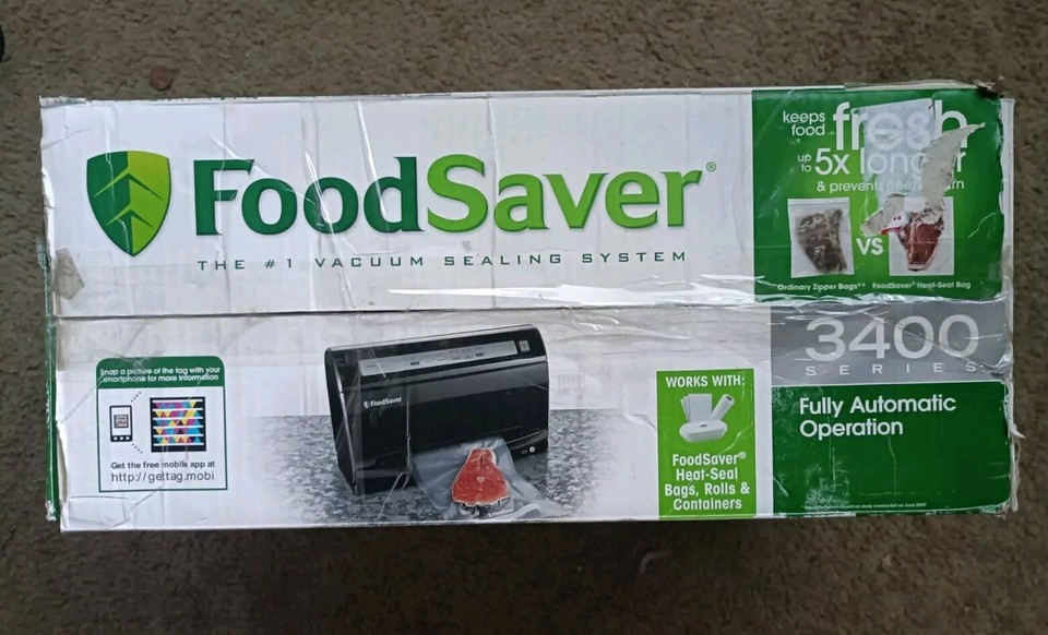 Foodsaver V3425 Food Vacuum Preservation Automatic Sealer Machine