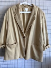 H&M Blazer Senfgelb XL