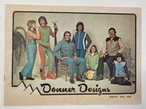 Donner Designs Sew For Snow '75- '76 Ski & Snow Sewing Pattern Catalog Vintage
