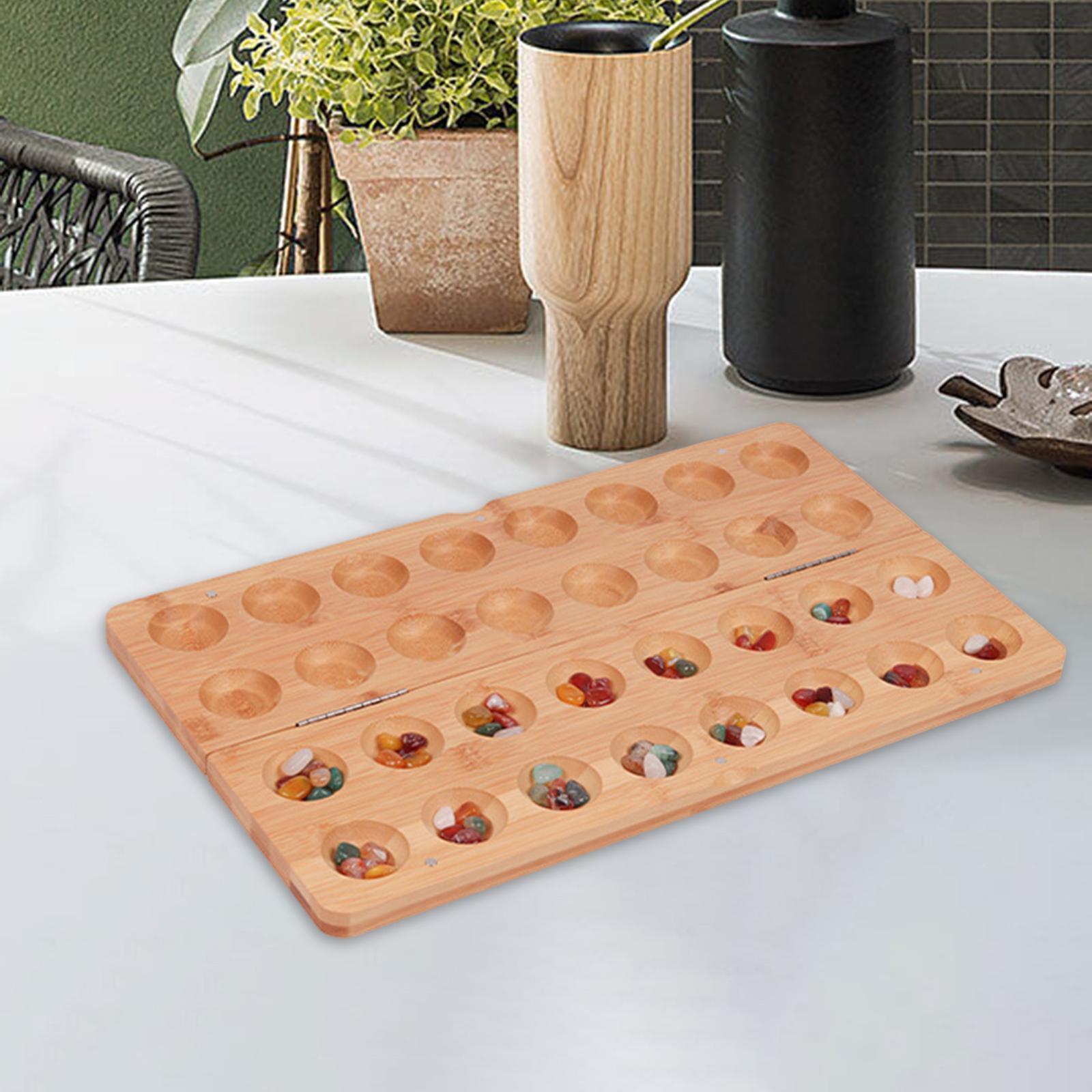 Mancala Board Game Portable Marble Games Entertainment for Family Game Night eBay