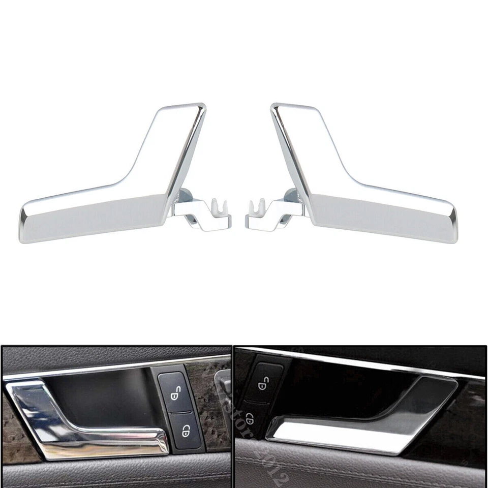 Left Right Inside Door Handle For Mercedes-Benz W204 C250 C300 C350 X204 GLK350 Foto 4 de 4
