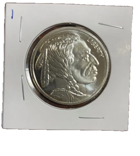 .999 1 oz silver buffalo round