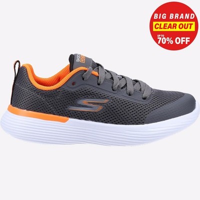 Skechers Go Run 400 V2 Kinder Sneaker Memory Foam Grau