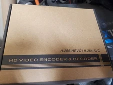 Hd Video Encoder And Decoder H.265-HEVC / H.264-AVC