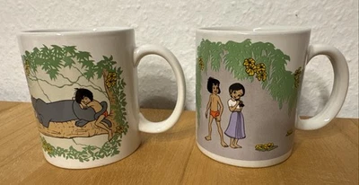 2x Original Disney Tasse Das Dschungelbuch 2 SEHR GUTER ZUSTAND - Bild 1 von 2