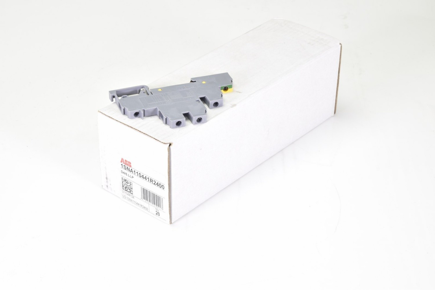 ABB 1SNA110441R2400, D4/6.LLP, Entrelec terminal block, (1PU=20Pcs.)