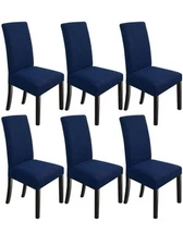 NORTHERN BROTHERS Chair Covers for Dining Room 6 Pack Slipcovers Dining Chair