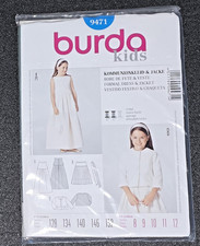 Schnittmuster 9471 burda kids Mädchen Kleid ...