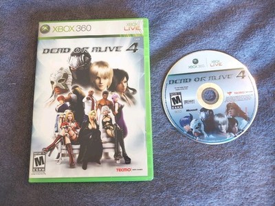 XBOX 360 DEAD OR ALIVE 4 VIDEO GAME NO MANUAL TESTED