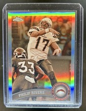 2011 Topps Chrome Philip Rivers Sepia Refractor #/99 Chargers