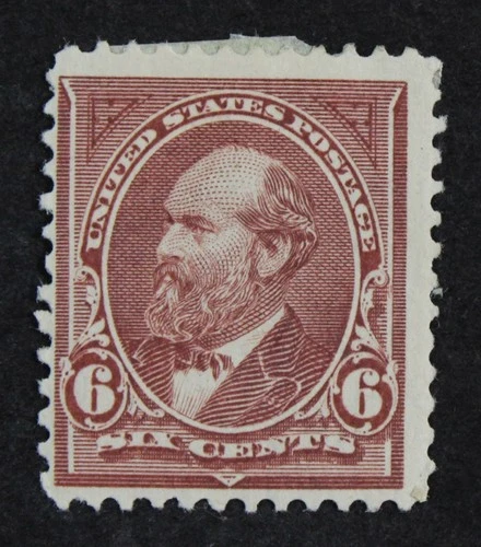 CKStamps: US Stamps Collection Scott#271 6c Garfield Mint HR OG Spot Thin