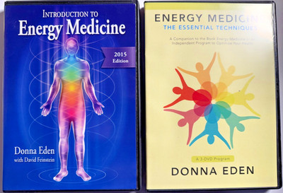 Energy Medicine- Systems- Donna Eden-  DVDs- viatlity-chakras-aura-free ship