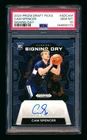 2024-25 PANINI PRIZM DRAFT CAM SPENCER RC AUTO AUTOGRAPH ROOKIE PSA 10! POP 1!