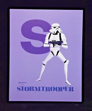 SHAG Star Wars Celebration Alphabet Print 2020 Artist Series Stormtrooper