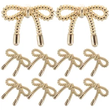 12 Pcs Style Sweater Jacket Buttons Sewing Bow for Clothes