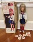 Vintage Blonde 1963 Talking Charmin’ Chatty  Cathy With Box, 5 Records & Outfit