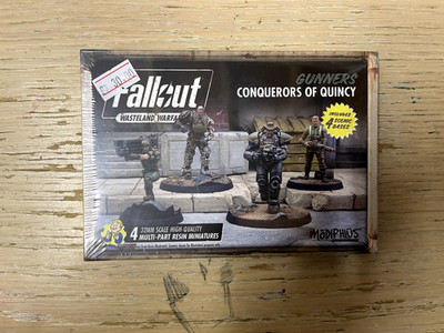 Gunners: Conquerors of Quincy Fallout: Wasteland Warfare - New and sealed