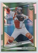 2022 Panini Elite Extra Edition Status Green /499 Silas Ardoin #107 uk2