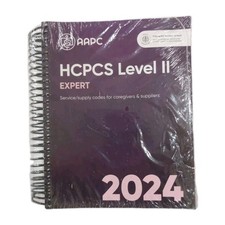 BRAND NEW 2024 AAPC HCPCS Level II Expert Cod...