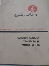 Hallicrafters SR-150 Operation And Service Instructions