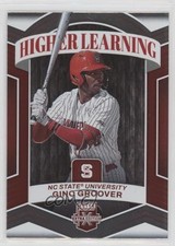 2023 Panini Elite Extra Edition Higher Learning Gino Groover #HL-11 qp4