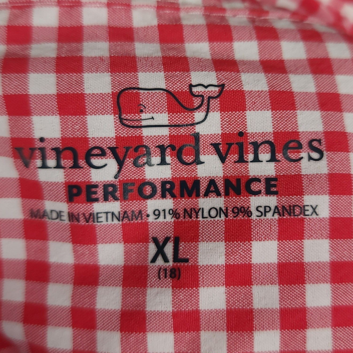 Vineyard Vines Performance Gingham Button Down Me… - image 6