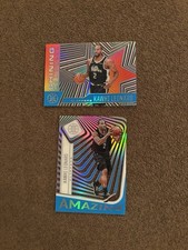 2 Card Lot- Kawhi Leonard 2020-21 Illusions Sapphire Amazing And Shining Stars
