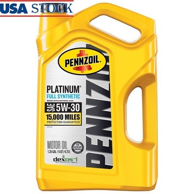 Full Synthetic 5W30 Motor Oil Engine Protection Extreme Heat Fuel Economy New