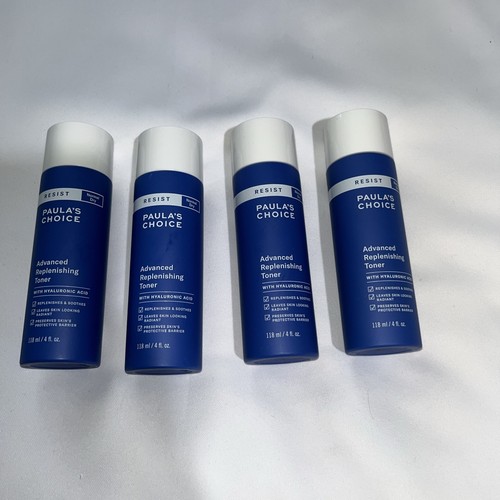 4 New - Paula's Choice Resist Replenishing Hyaluronic Acid Toner, 4 fl.oz.