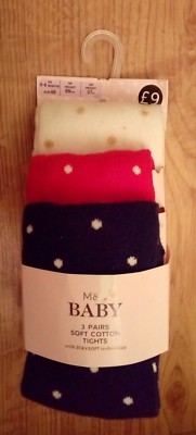 marks and spencer baby girl tights