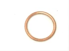 25 x sealing ring 18x24x2 mm DIN 7603 form C, copper filled ring seal CU KFC
