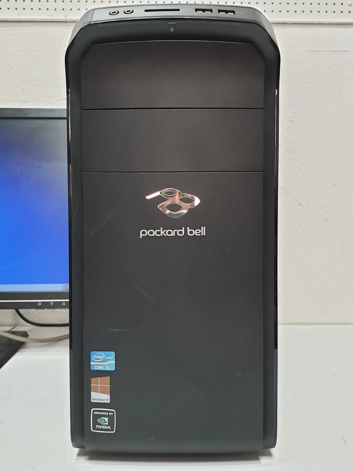 Packard Bell Windows 7 Pro Gaming PC Computer i5 8GB 128GB 1TB GT 620 2GB HDMI - Bild 4 von 4