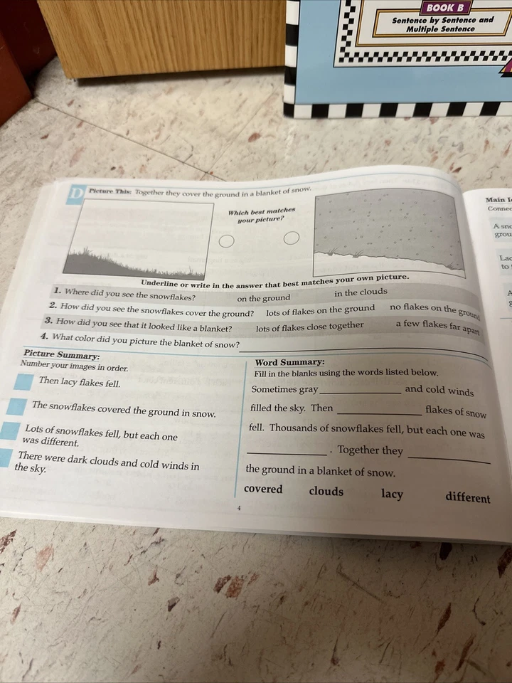 Visualizing and Verbalizing Workbooks ab&c Grade 2, Nanci Bell - Image 4 of 4