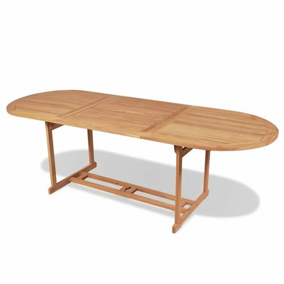 Tisch Esstisch Küchentisch Gartentisch Holztisch Teak Oval ...