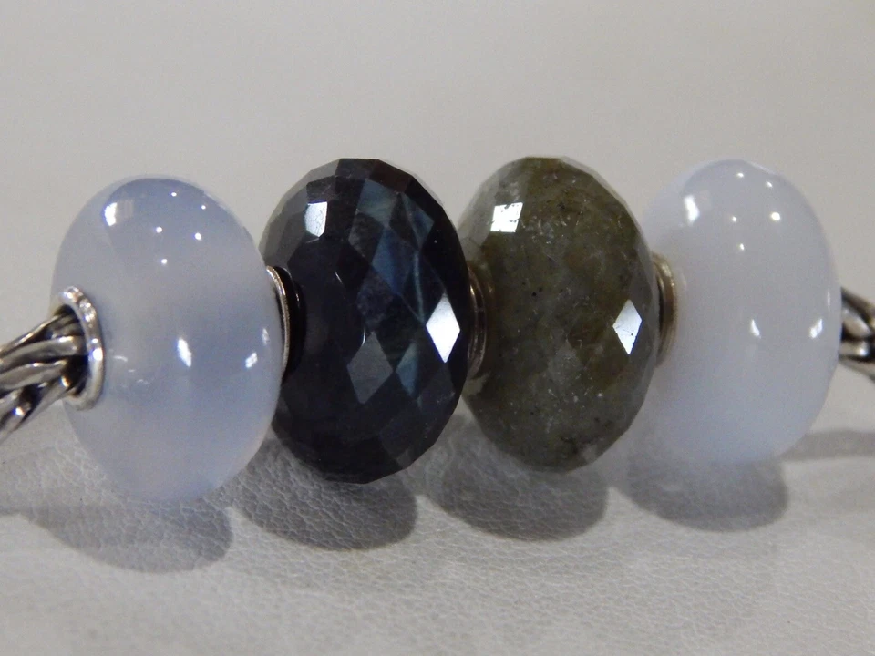 TROLLBEADS Calcedonia CUENTAS #4 TSTBE-20021 Etéreas y HERMOSAS (UNA CUENTA) ¡NUEVAS! Foto 3 de 4