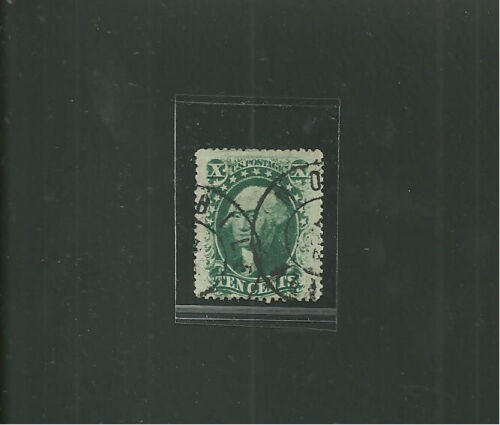 Vintage 1859 United States Scott #35 Used Postage Stamp 10c George Washington - 第 1/2 張圖片
