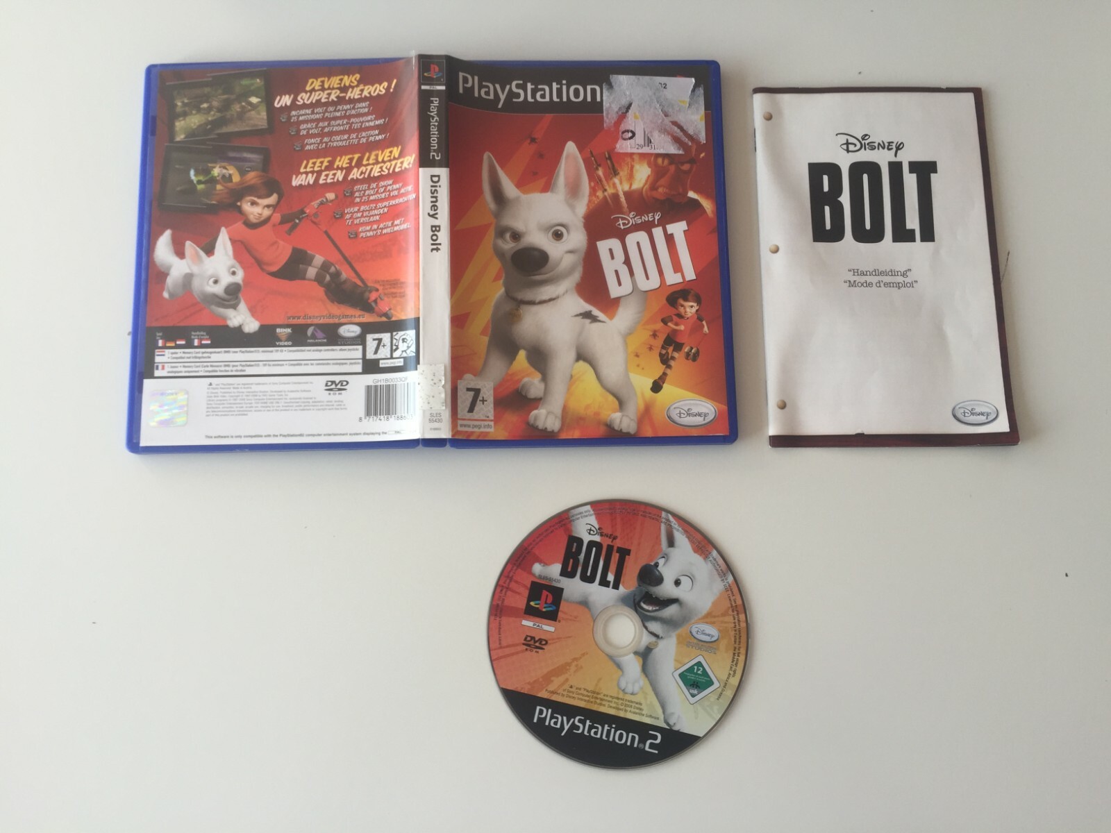 Disney Volt Star malgré lui Playstation PS2-PS3 FAT PAL FR