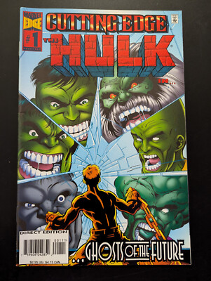Cutting Edge #1 The Hulk, Marvel Edge Comic, 1995.