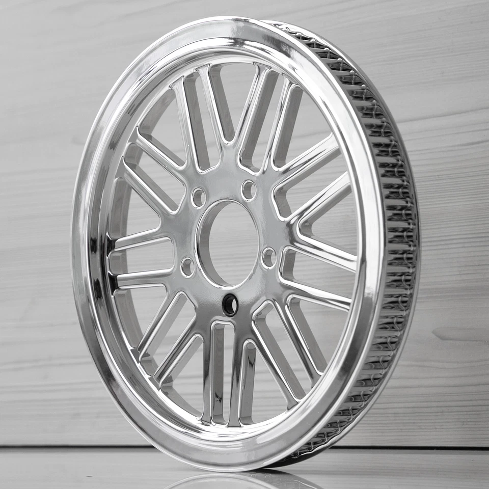 Rotores de polea trasera de radios 66TH 1" para Harley Heritage Softail Deluxe FLS 07-11 Foto 4 de 4