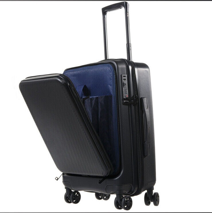 CALPAK 3pc 20in/24in/28in Blue Hardcase Expandable TSA Lock Spinner