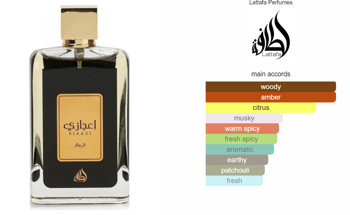 Ejaazi | Eau De Parfum - 100ml (3.4 fl oz) | By Lattafa - Unisex