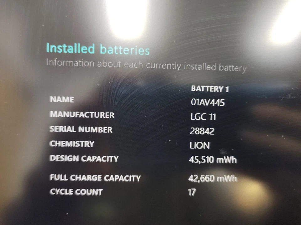 Lenovo Laptop Thinkpad L480 i5-8250U 1TB SSD 8GB RAM *USED* - Image 4 of 4