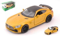 Welly Scale Diverse Mercedes Amg Gt R Gelb 39 Cm 11 Statisches Diecast Modell