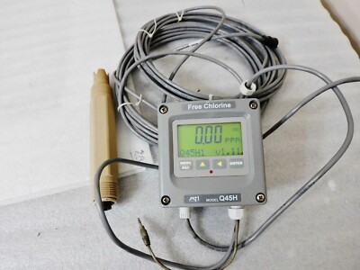ATI Q45H 07-0032 FREE CHLORINE ANALYZER & SENSOR & CABLES | eBay