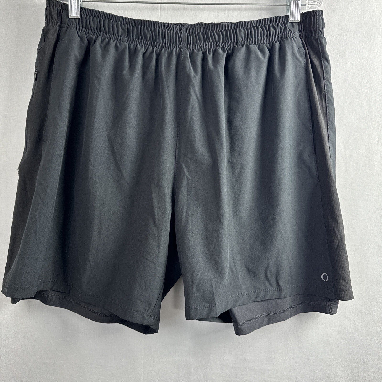 Skora Qwick Dry Shorts Men's XL Athletic Performance Black Reflective Drawstring eBay