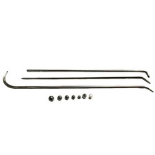 Saxophon Trompetenhals & kleine Bohrungsinstrumente Reparatur - 3 Stangen Set mit 7 Kugeln